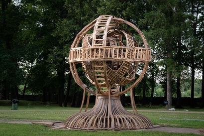 Armillary Sphere - a Land Art Artowrk by Jordi NN