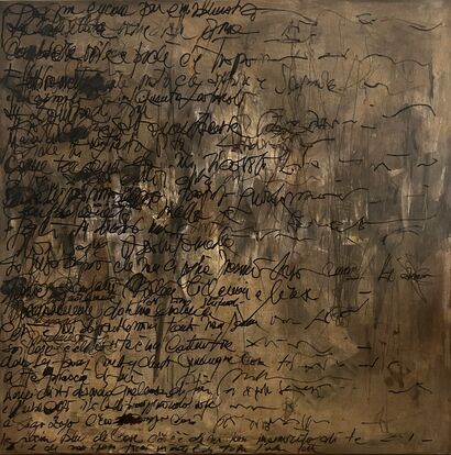 Words’ arpeggios - a Paint Artowrk by Federica Ramani