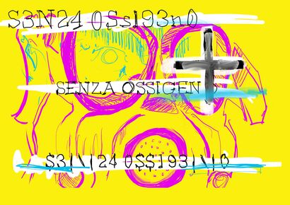 SENZA. OSSIGENO  - a Digital Graphics and Cartoon Artowrk by raul  girotto
