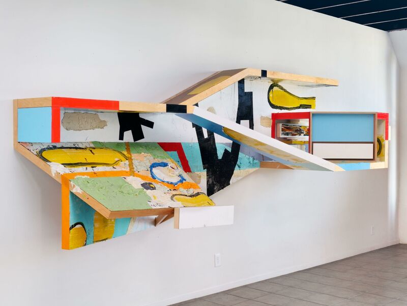 The Facade of Painting  - a Sculpture & Installation by Christopher Mercier