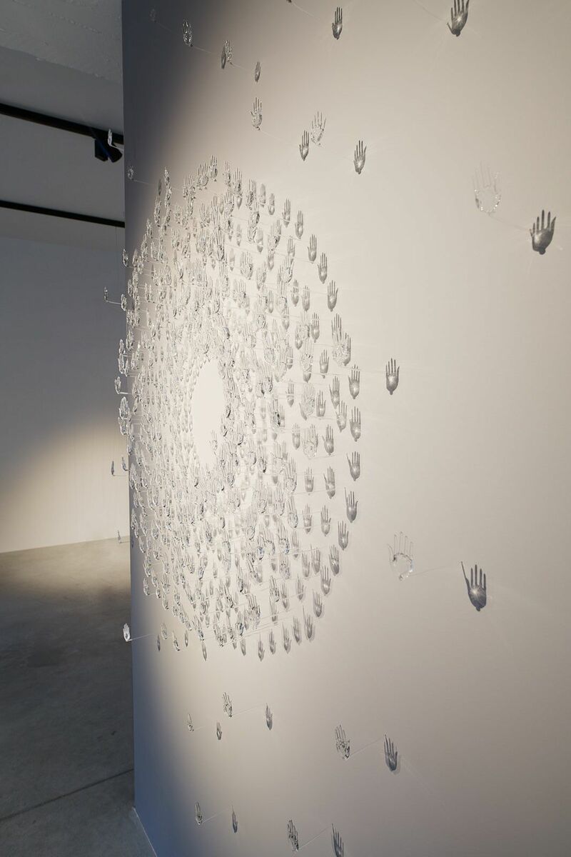 The silence hands - a Sculpture & Installation by Elmira Abolhassani