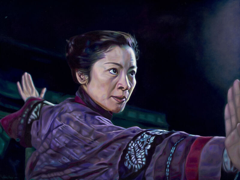 Yu Shu Lien - a Paint by James Frost