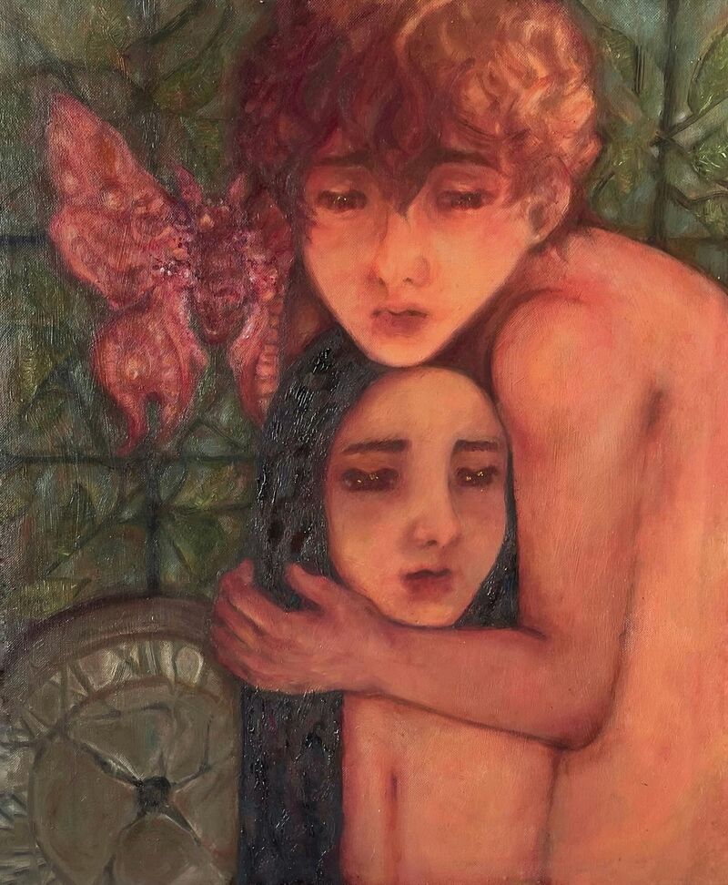 Pollux and Alpheratz - a Paintings by Anh Vu