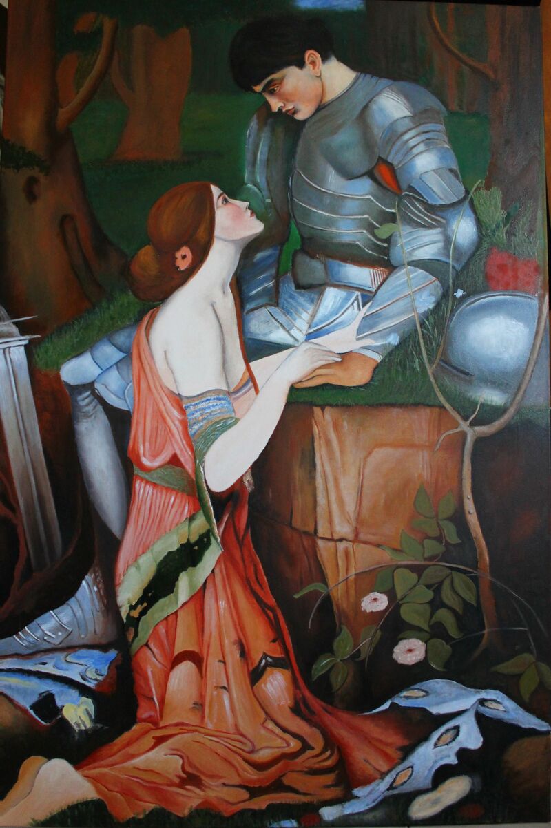 Lamia - a Paint by Carla Lombardi