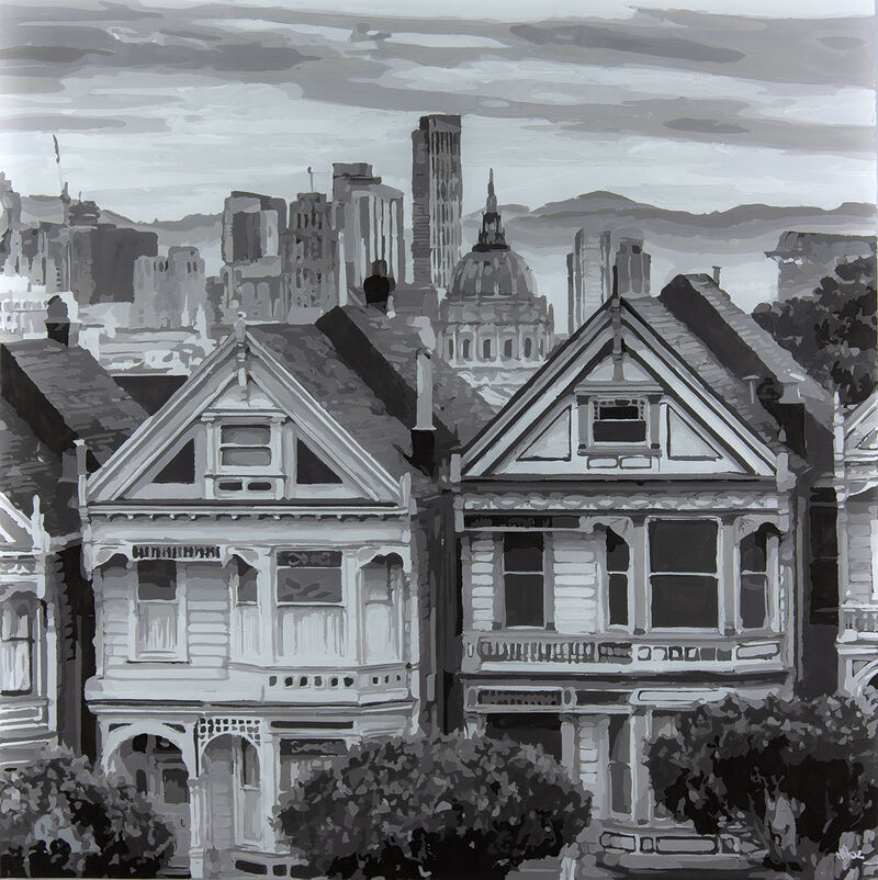 Painted ladies - a Paint by Moz