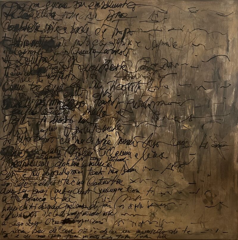 Words’ arpeggios - a Paint by Federica Ramani