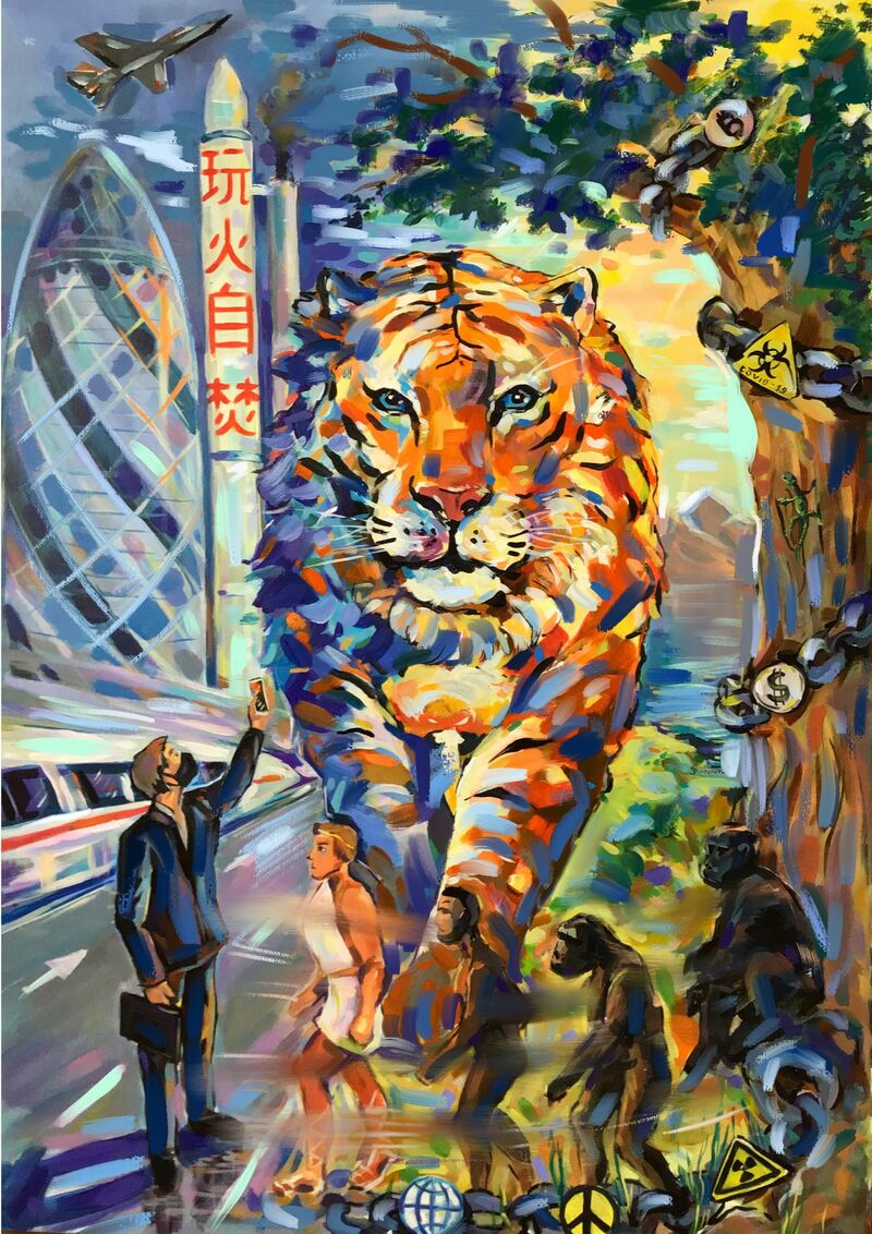 Движение жизни - a Paintings by Anastassiya Glukhikh