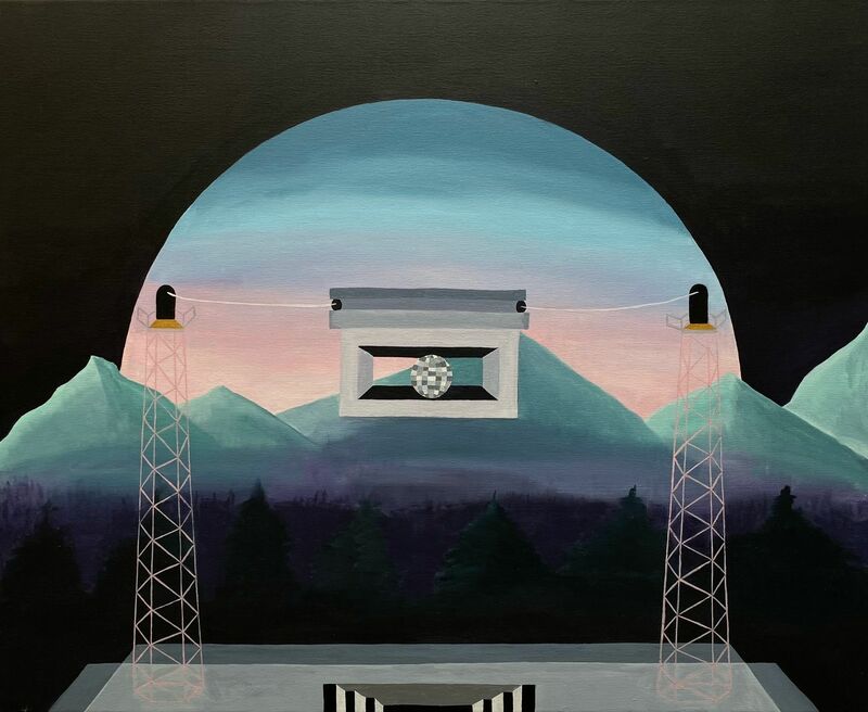 Trópico Inminente 2 - a Paintings by isabel torres