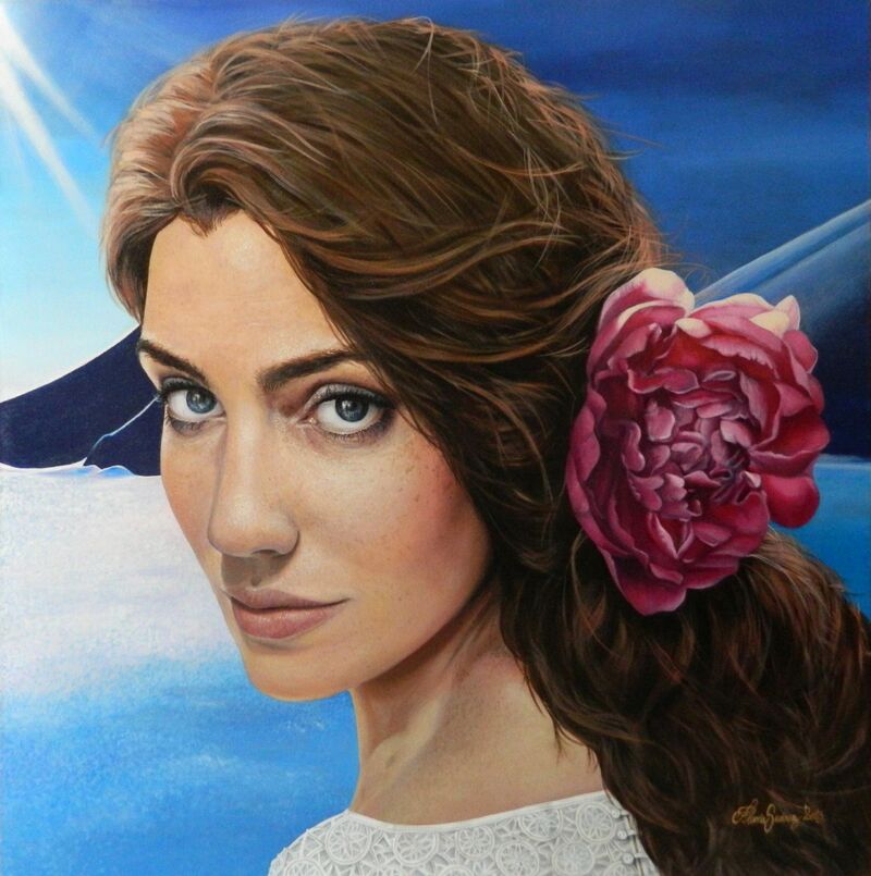 Desierto Niebieski - a Paint by Flavia Suárez