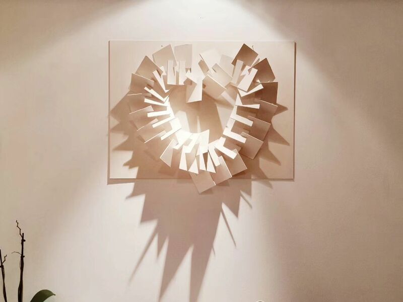Il Cuore di carta - a Sculpture & Installation by Shengyu Chen