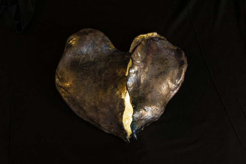 cuore aperto - a Sculpture & Installation by Laura Ghirardi