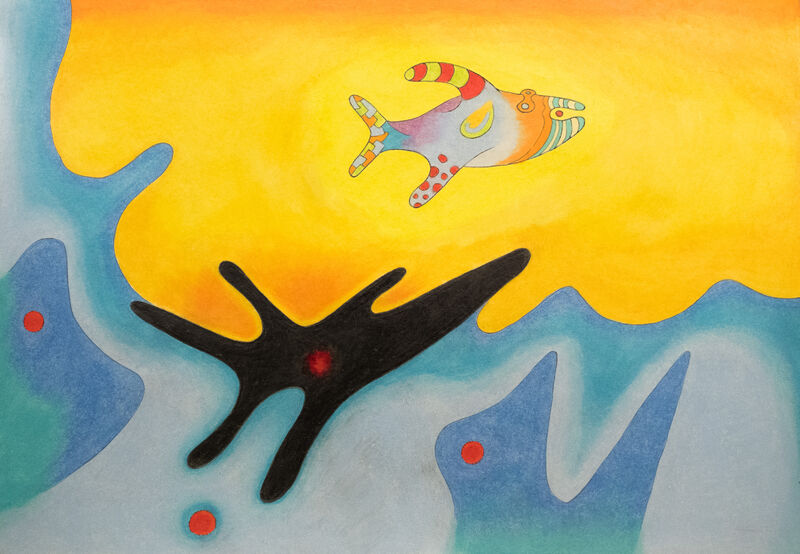 Il Pesce Volante - a Paint by Adriano Max