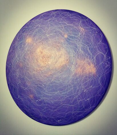 Purple Breeze  - A Paint Artwork by Sveva  Altea 