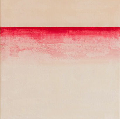 White Red - A Paint Artwork by CRISTIE BOFF