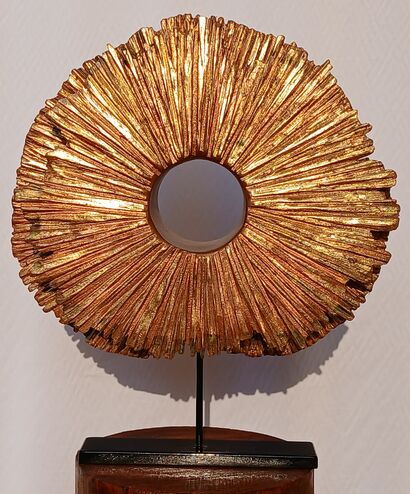 SOLE D\'ORO - a Sculpture & Installation Artowrk by Klod Daka