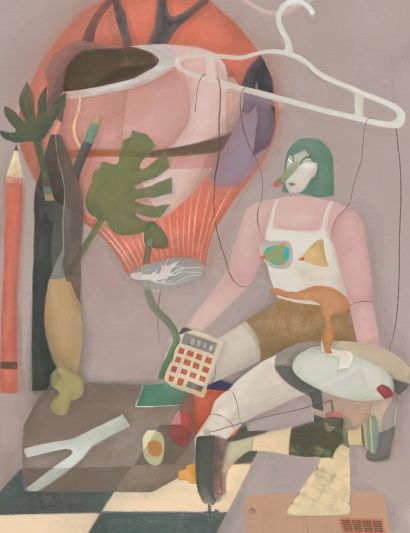 Identity of Yuna（Wife） - a Digital Art Artowrk by Yuna