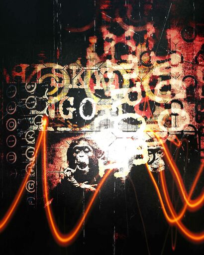 infinite monkey 08 - a Photographic Art Artowrk by JW Andrew