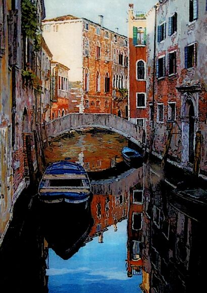 Venetian channel I - A Paint Artwork by ALLAISA