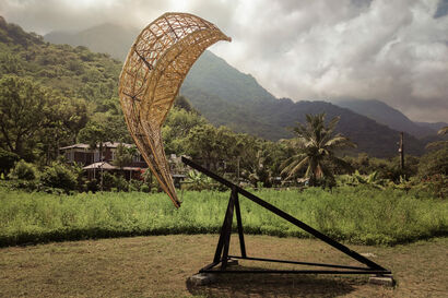 Levitating Wave - a Land Art Artowrk by Jordi NN