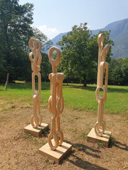 Famiglia di Mutanti  - A Sculpture & Installation Artwork by Wesch