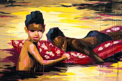 Boyguide - A Paint Artwork by Ruth Owens