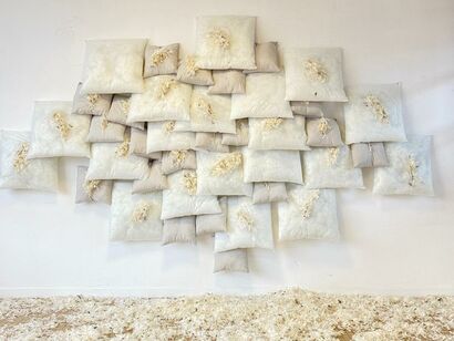 COUSSINS ENTAILLES - a Sculpture & Installation Artowrk by annouar omaima
