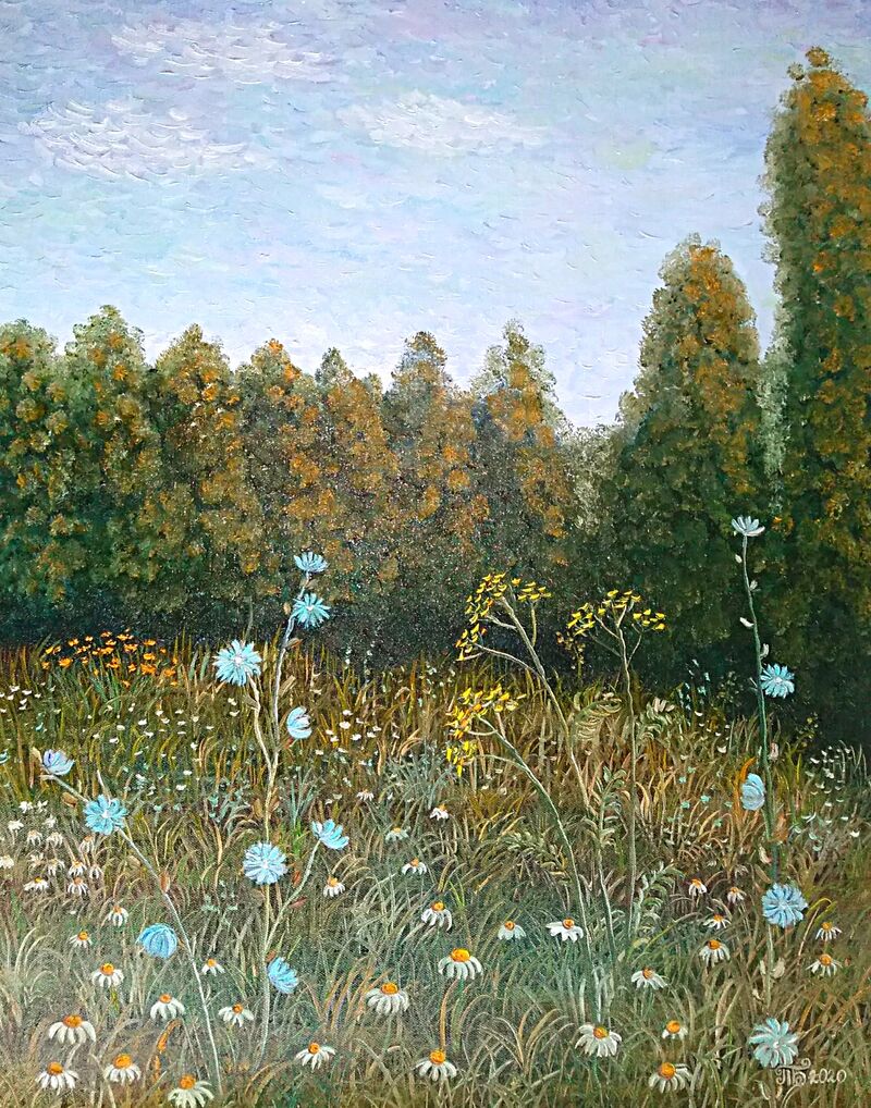 Edge of the Forest - a Paint by Tanya Belaya
