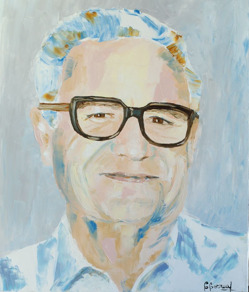 Migranti - a Paintings by Carolina Correa