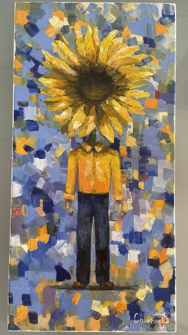 Sunflower man - a Paint by Pheekus