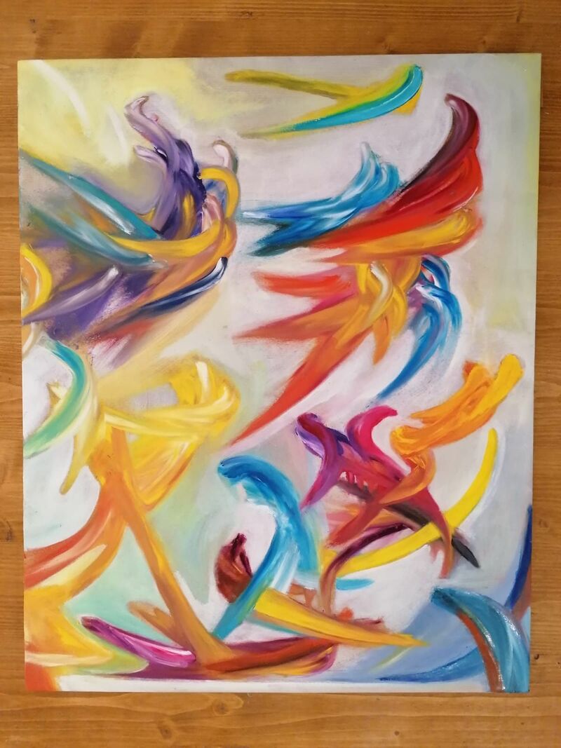 ContinuitÃ  di movimento - a Paint by emilio ferruzzi