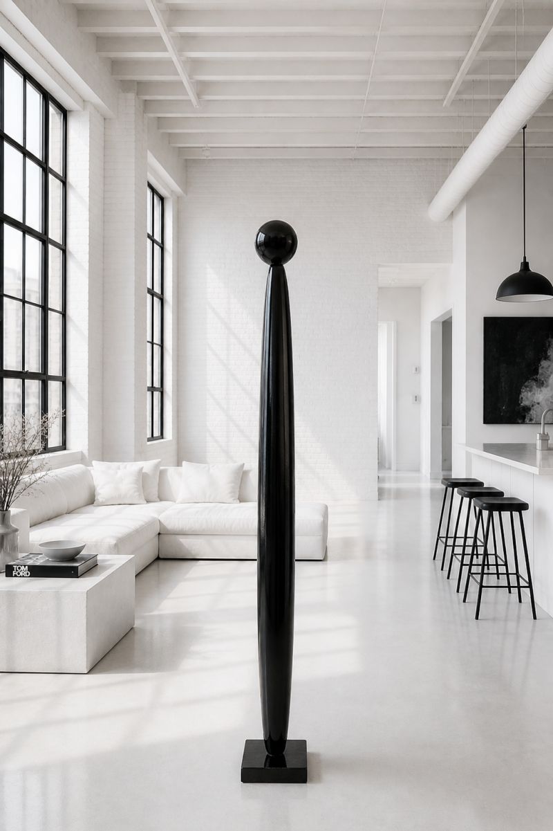 Idée Noire - a Sculpture & Installation by Lou Ma Ho