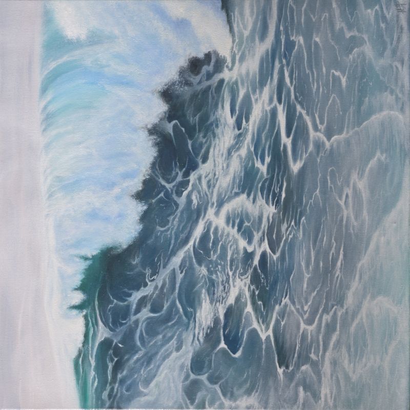 Nazaré - a Paintings by Hanna Meunier