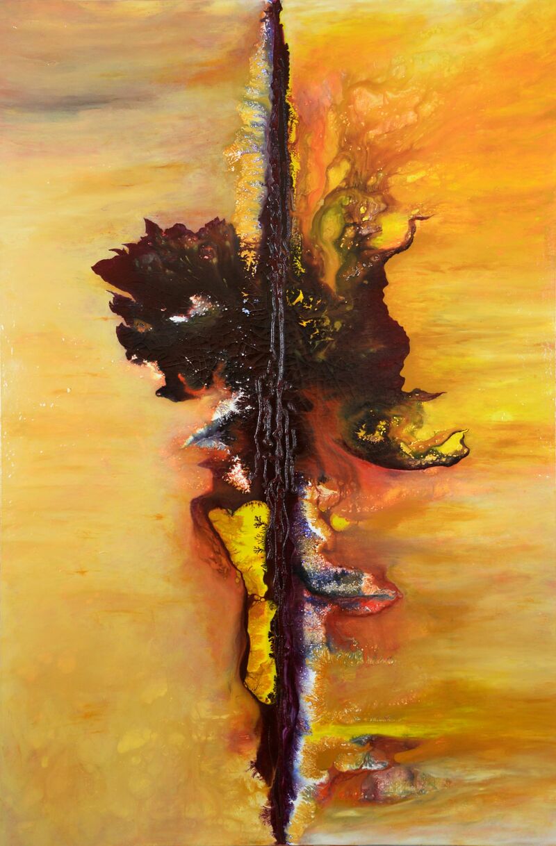 Visione Desertica - a Paint by Gianfranco Gobbini