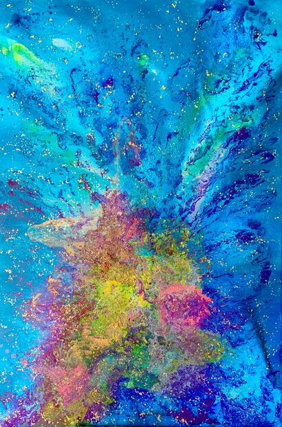 aurora - A Paint Artwork by stefy k.