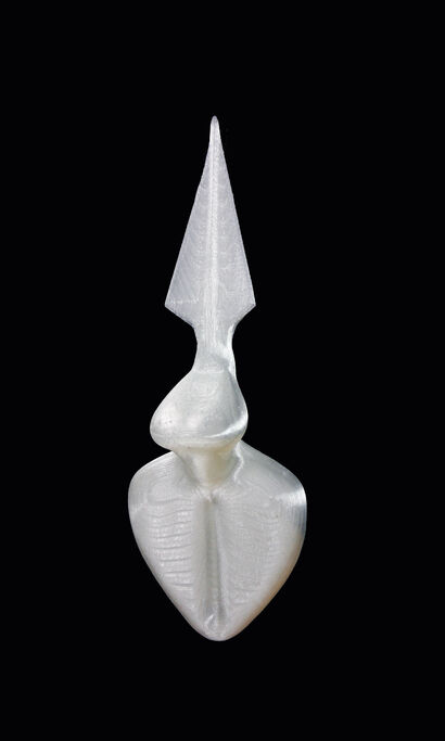 Spaceship 05, fertility figure - a Sculpture & Installation Artowrk by Angelo Santonicola