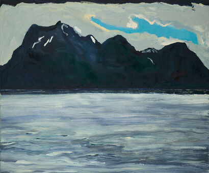 Grenville Channel, British Columbia - a Paint Artowrk by Josi