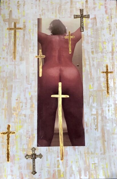 Das Kreuz - a Paint Artowrk by Alexandra Kordas