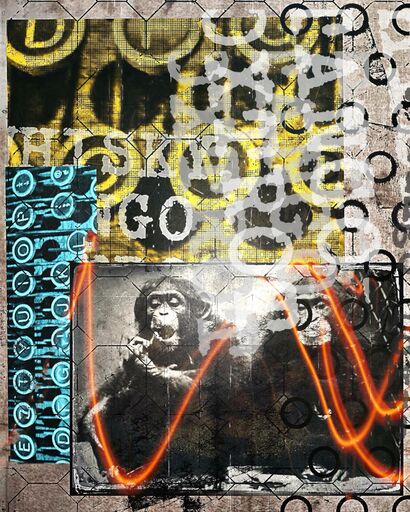 infinite monkey 010 - a Photographic Art Artowrk by JW Andrew