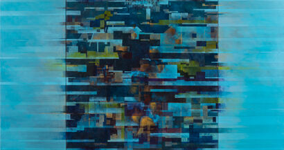 Inundation (untimely fragments) - a Paint Artowrk by Ryszard  Sliwka