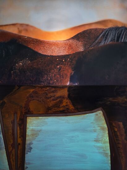 horses expressions 6 - a Sculpture & Installation Artowrk by camilla filograna
