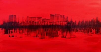 zero horizon - A Paint Artwork by ginevra bellini