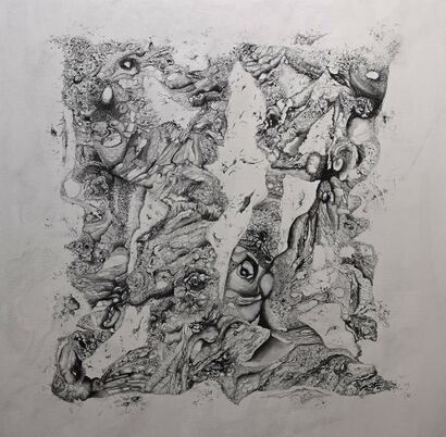 Dissoluzione - a Paint Artowrk by Gianfranco Scassi