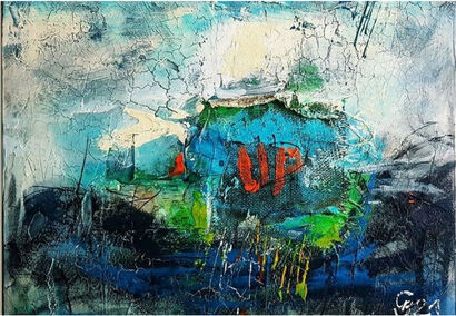 UP - a Paint Artowrk by Christin Behrend