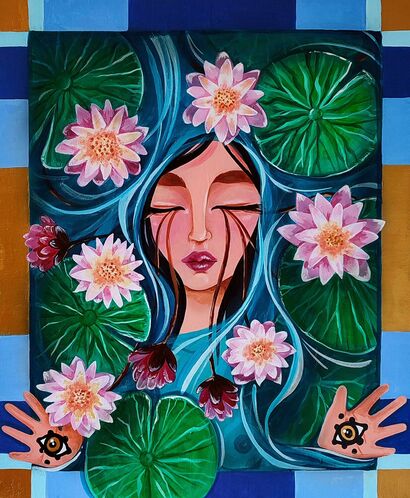 Flourishing - a Paint Artowrk by Quiro