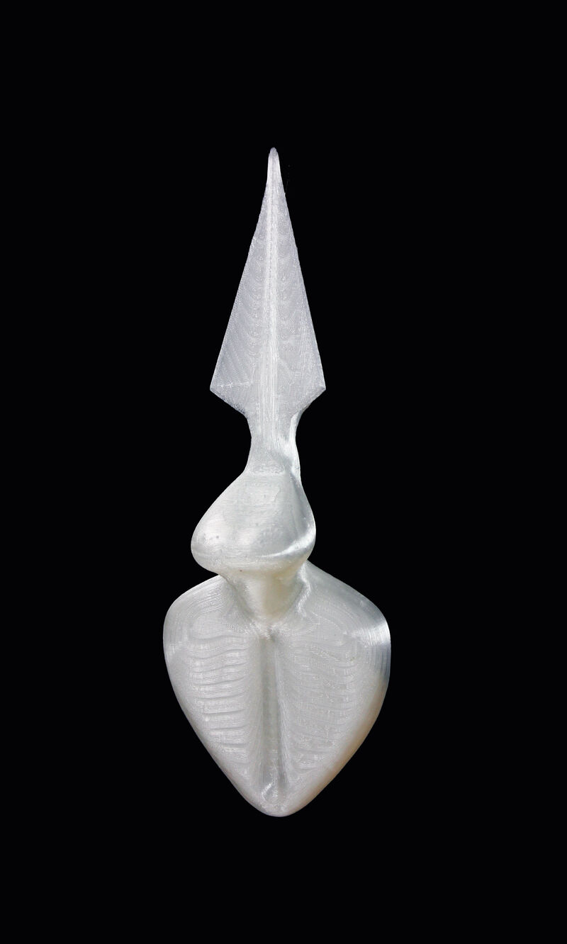 Spaceship 05, fertility figure - a Sculpture & Installation by Angelo Santonicola