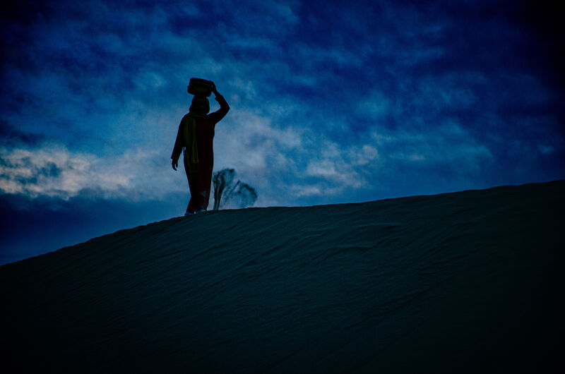 Blue Before Sunrise - a Photographic Art by Costanza  Rossi 