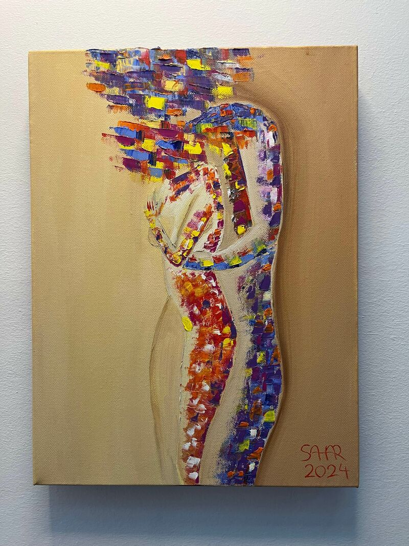 The raw - a Paintings by Sahar Efremova