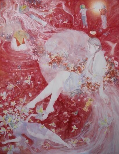 Summer Fantasies - a Paint Artowrk by  Lina Zhou