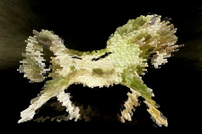Flashing Horse R ! - a Digital Art Artowrk by Artstudio Anita Fleerackers