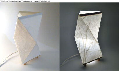 Terrestre re-lamps 01S - A Art Design Artwork by Federica Lusiardi